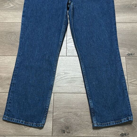 Abercrombie & Fitch The 90’s Straight Ultra High Rise Blue Jeans Curve Love 29 - Picture 3 of 12
